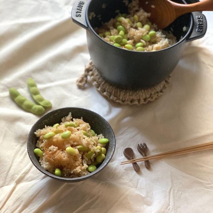 簡単！枝豆ごはん♪